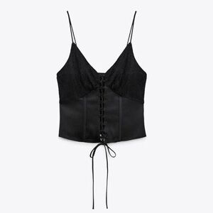 Zara corset top